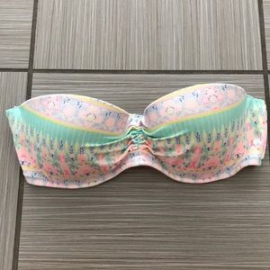 Victoria’s Secret strapless swim top
